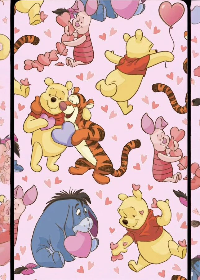SÁBANA - POOH Y AMIGOS SUAVE 140x100 (CM) 🍯