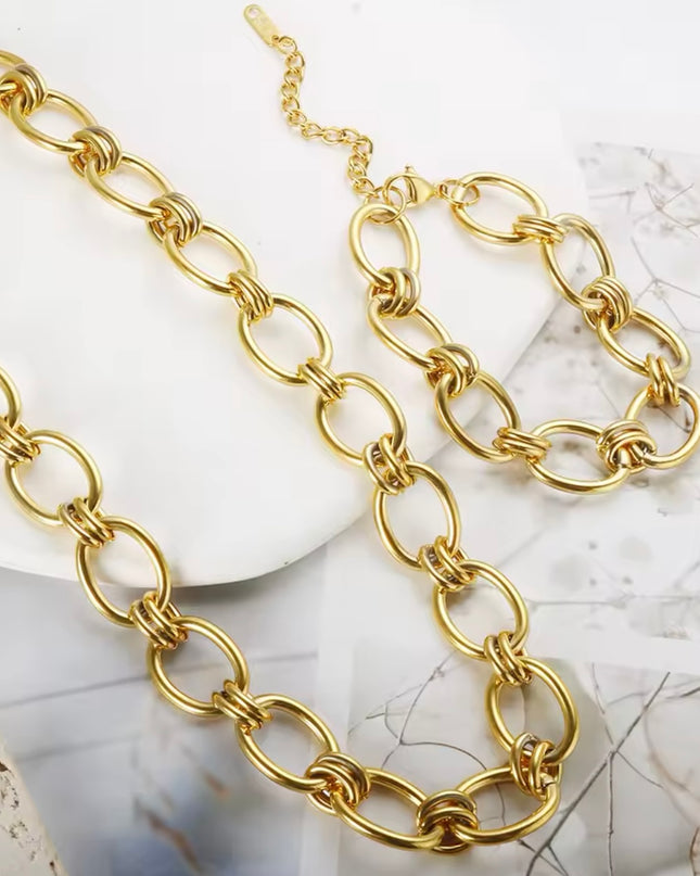 JOYERIA - Pulsera de Cadena Punk 1pc