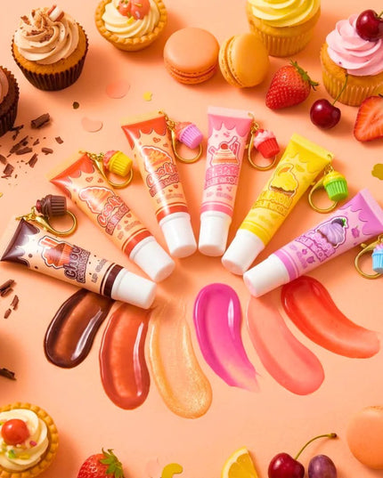 KEVIN & COCO - Dessert Lipgloss with Keychain 🧁