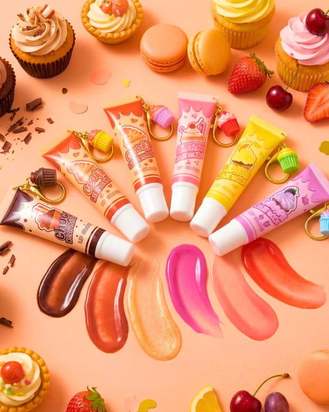 KEVIN & COCO - Dessert Lipgloss with Keychain 🧁