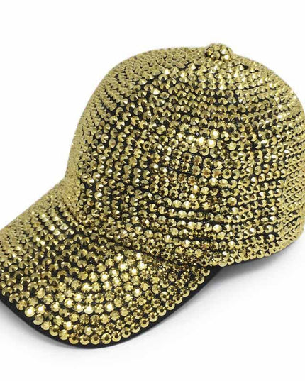 Fashion Bling Gold Hat