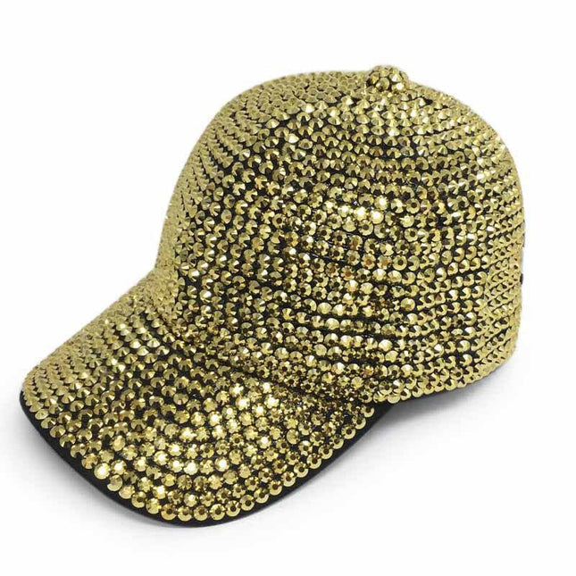 Fashion Bling Gold Hat