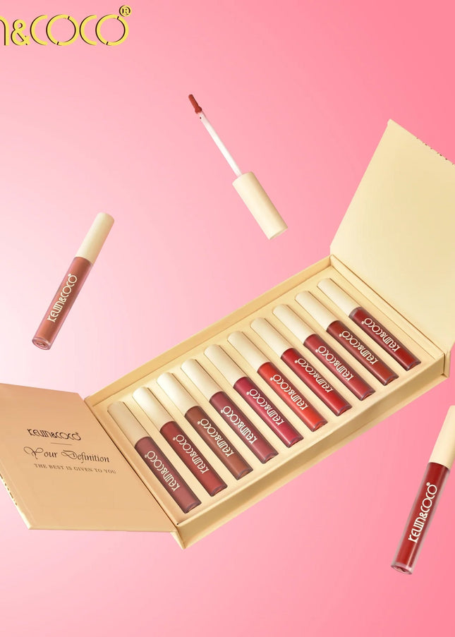 KEVIN & COCO - Lipsticks Matte Set (10pc)