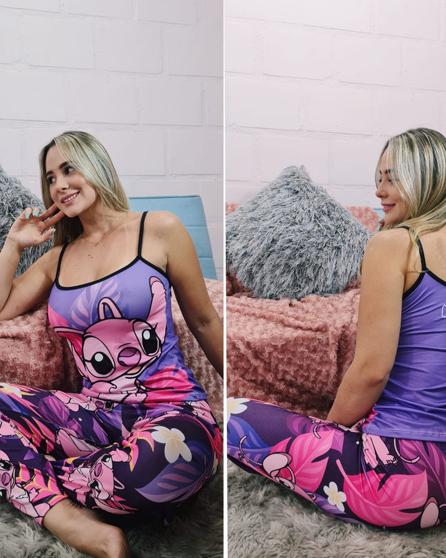 PIJAMA - ÁNGELA PANTALÓN LARGO
