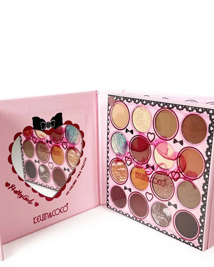 KEVIN & COCO - 🎀 Face Palette Coquette 40 Colors)