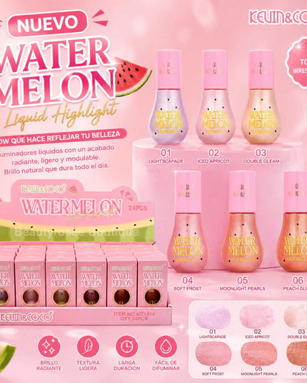 KEVIN AND COCO | Iluminador Líquido 🍉