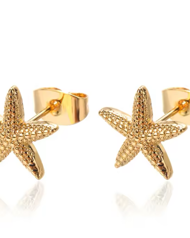 JOYERIA - Aretes Estrellas de Mar Peq.