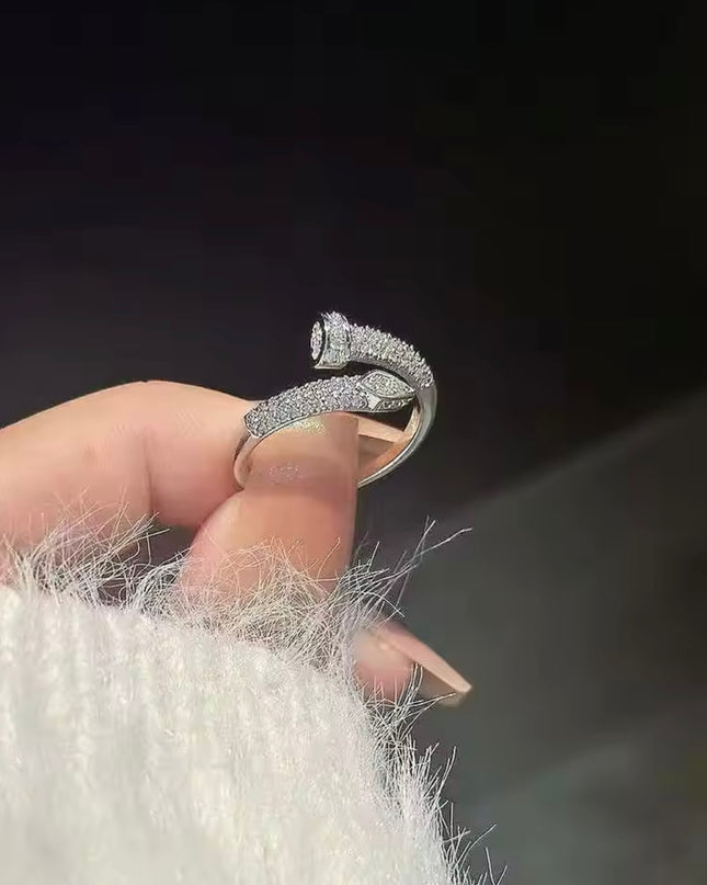 JOYERIA - Sortija Clavo en forma de Serpiente (Ajustable) 1pc