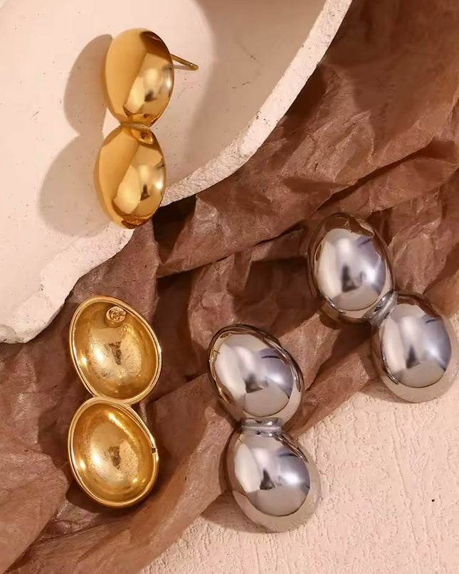 JOYERIA - Aretes 2Ovals