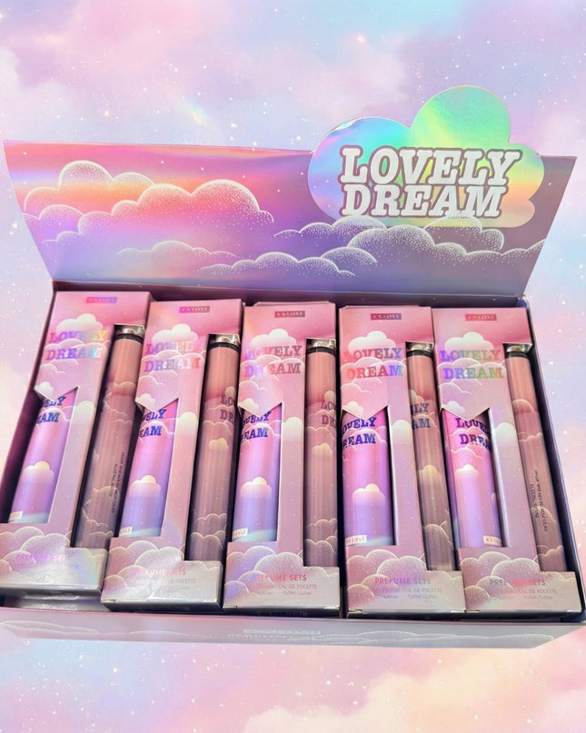 PERFUME + LOTION LOVELY DREAM TRAVELS SIZE (2pcs) 🌥️🧴