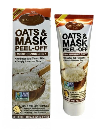 SIMPLY BELLA - PEEL-OFF FACE MASK - OATS (AVENA)