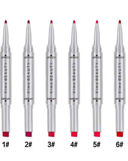 XIME BEAUTY - Perfect Match Lipstick & LipLiner (Tonos Reds)
