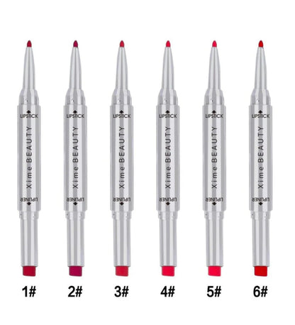 XIME BEAUTY - Perfect Match Lipstick & LipLiner (Tonos Reds)