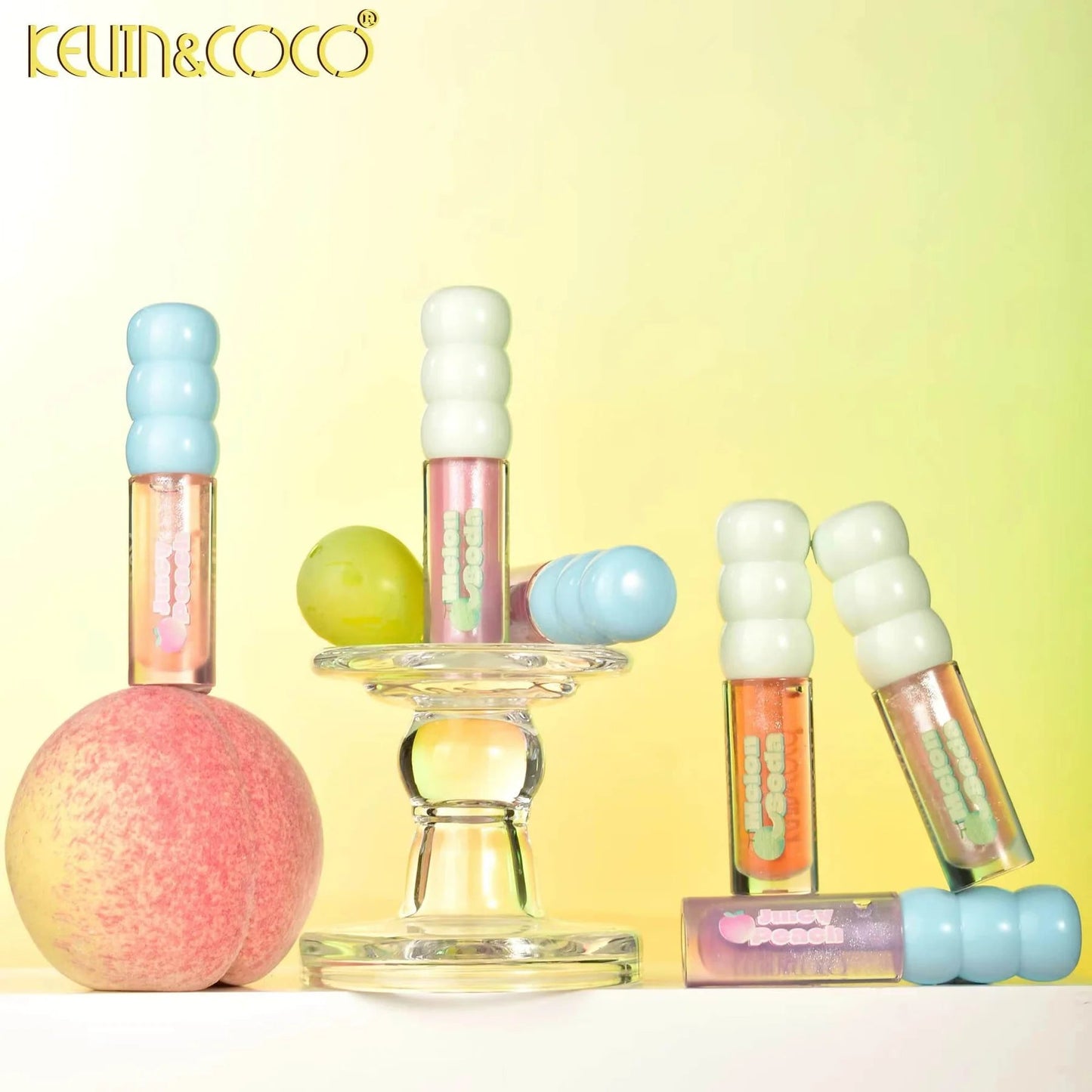 KEVIN & COCO - Fruit LipGloss Glitter ✨