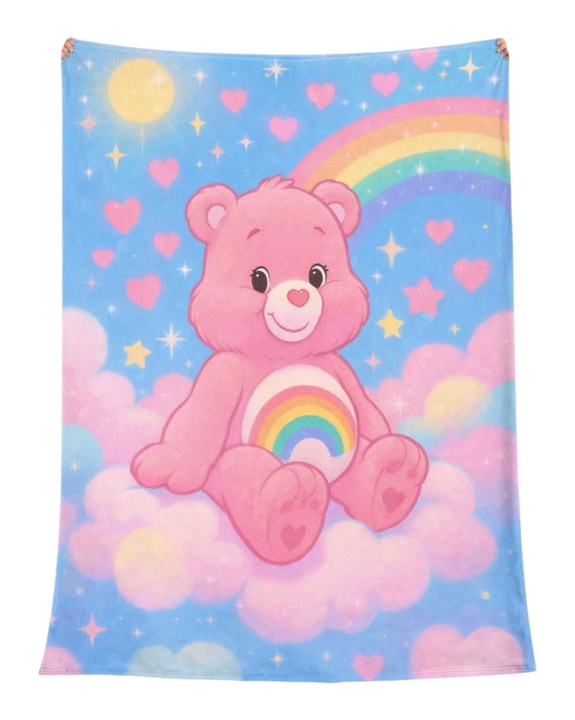 SÁBANA - OSITO CARIÑOSO ALEGROSITA PINK SUAVE 140x100 (CM) 🧸🩷☁️
