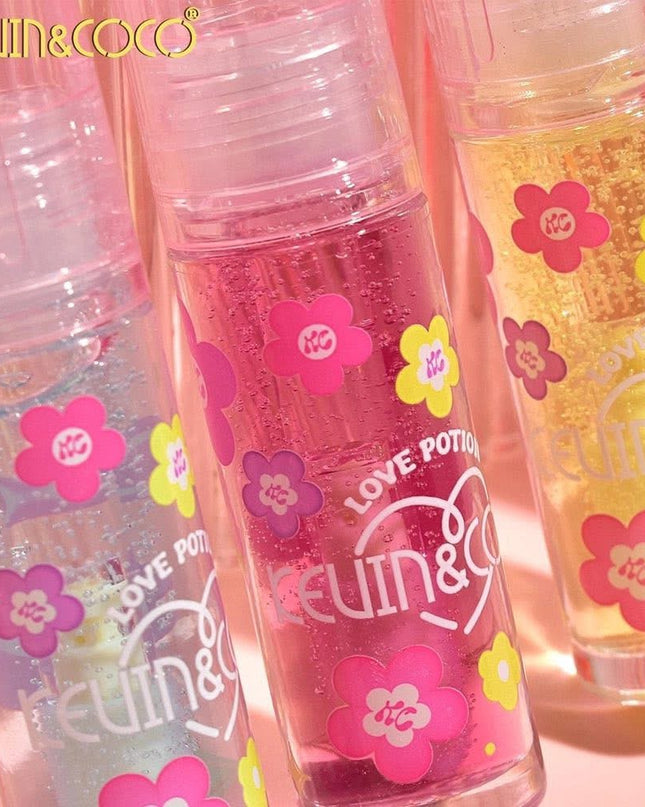 KEVIN & COCO - Love Potion Bloom Lip Oil 🌸💖