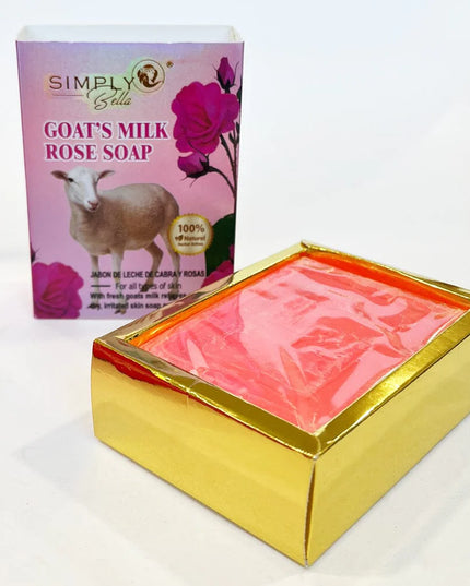 SIMPLY BELLA - GOAT'S MILK ROSE SOAP 🥛🐐🌹