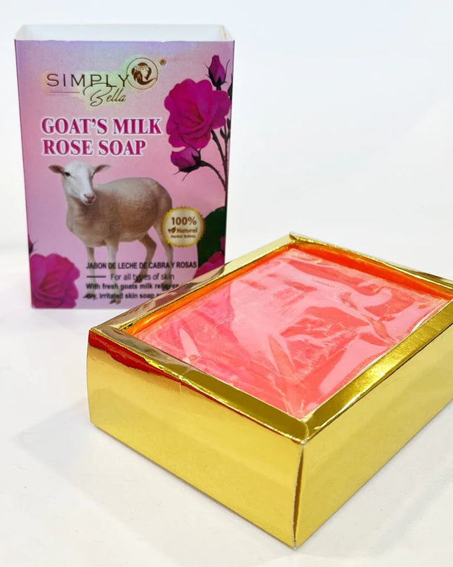 SIMPLY BELLA - GOAT'S MILK ROSE SOAP 🥛🐐🌹