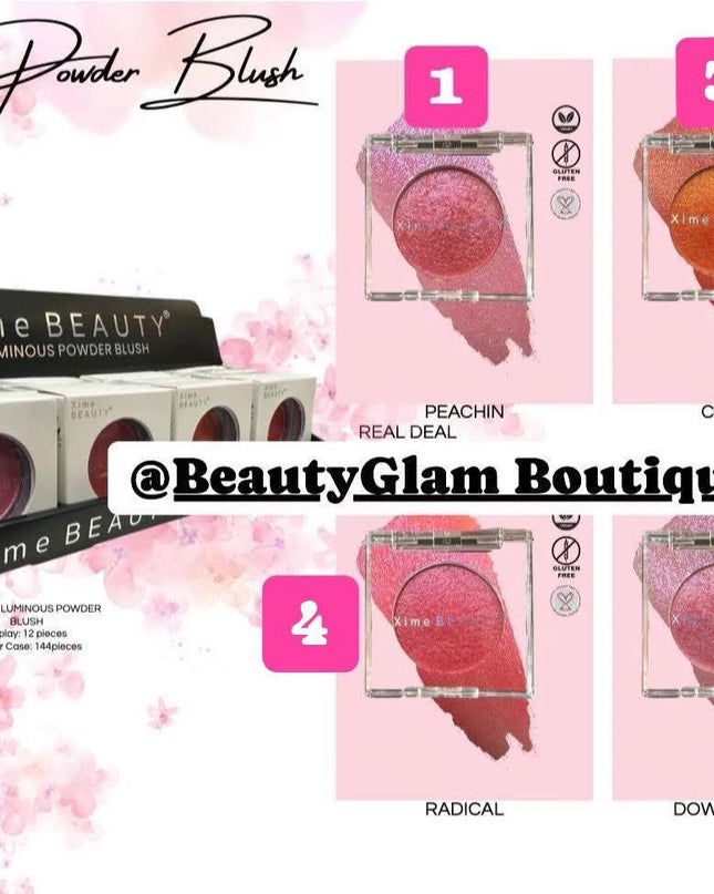 XIME BEAUTY - Luminous Powder Blush