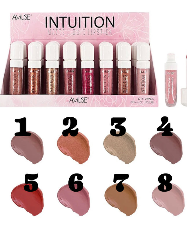 AMUSE - Intuition Matte Liquid Lipstick