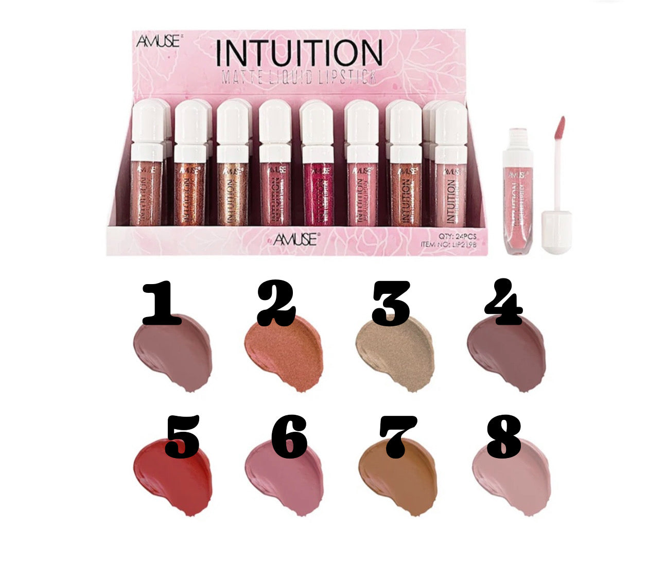 AMUSE - Intuition Matte Liquid Lipstick
