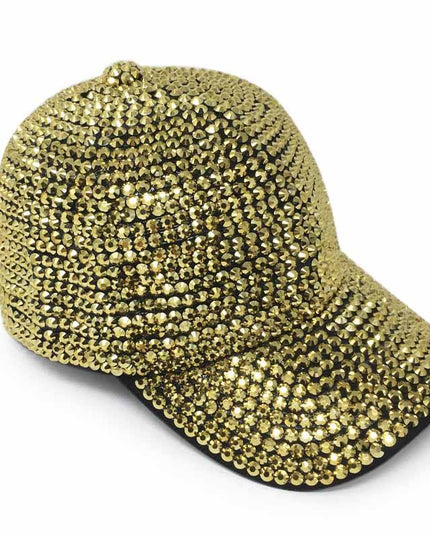 Fashion Bling Gold Hat