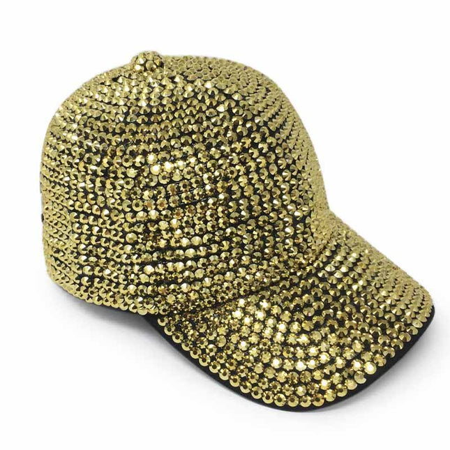 Fashion Bling Gold Hat