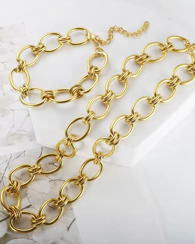 JOYERIA - Pulsera de Cadena Punk 1pc