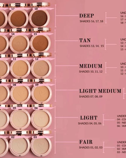 BEAUTY CREATIONS - FLAWLESS STAY POWDER FOUNDATION