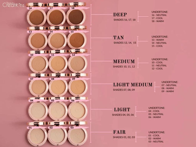 BEAUTY CREATIONS - FLAWLESS STAY POWDER FOUNDATION