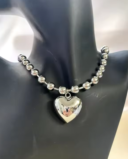 JOYERIA - Collar de Corazón 1pc
