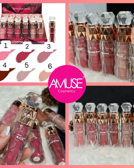 AMUSE - DIAMONDS FOREVER MATTE LIQUID LIPSTICK