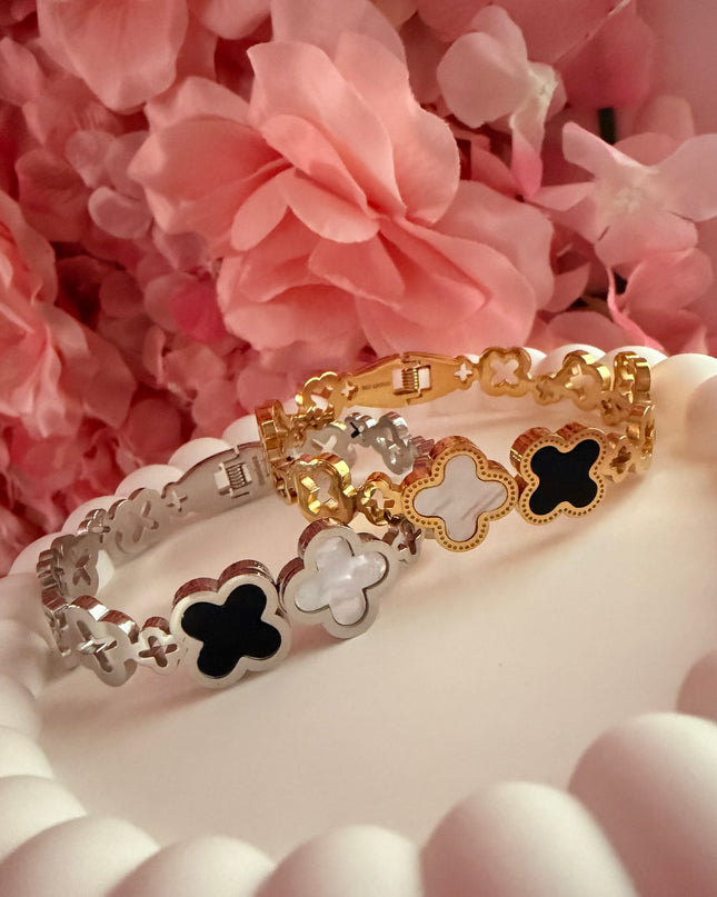 JOYERÍA FINA - Bangle Insp. VCFF (Stainless Steel)
