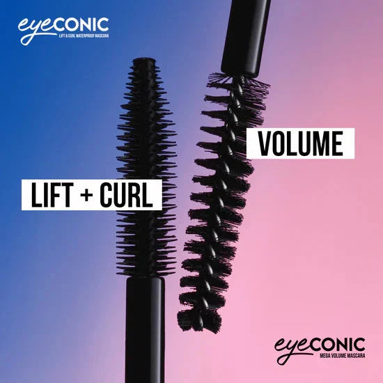 BEAUTY CREATIONS - EYE ECONIC “LIFT & CURL” WATERPROOF MASCARA 💙💦