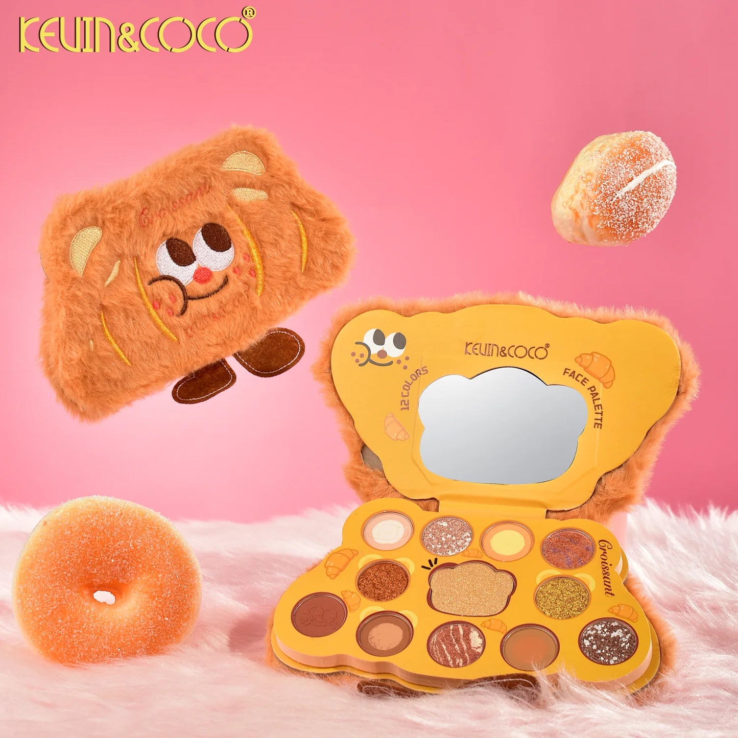 KEVIN & COCO - Paleta de Pan con Iluminador 🥐