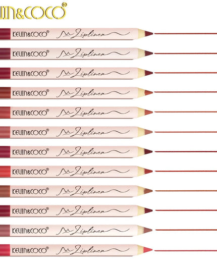 KEVIN AND COCO - LIP LINER CREMOSOS / COMBO DE 12pcs👄