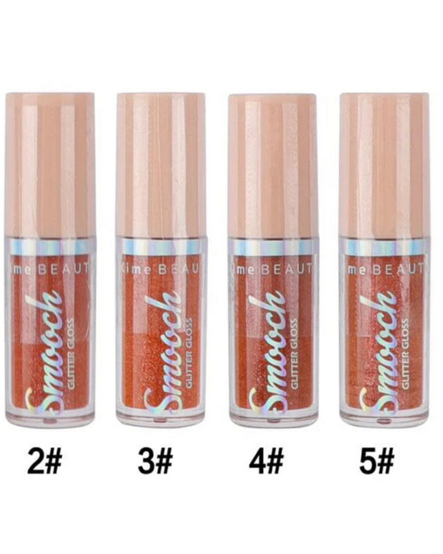 XIME BEAUTY - Smooch Glitter Gloss (Brown)