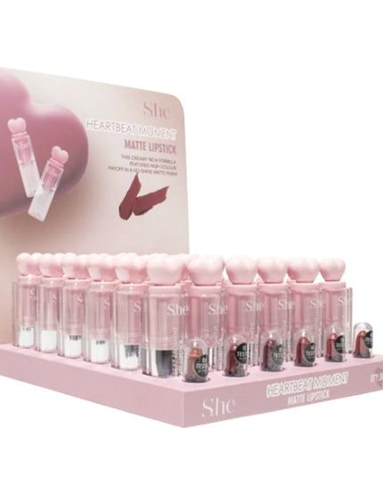S.HE - HeartBeat Moment Matte Lipstick