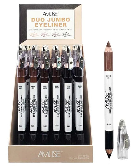 AMUSE - EYELINER DUO JUMBO + SACAPUNTAS