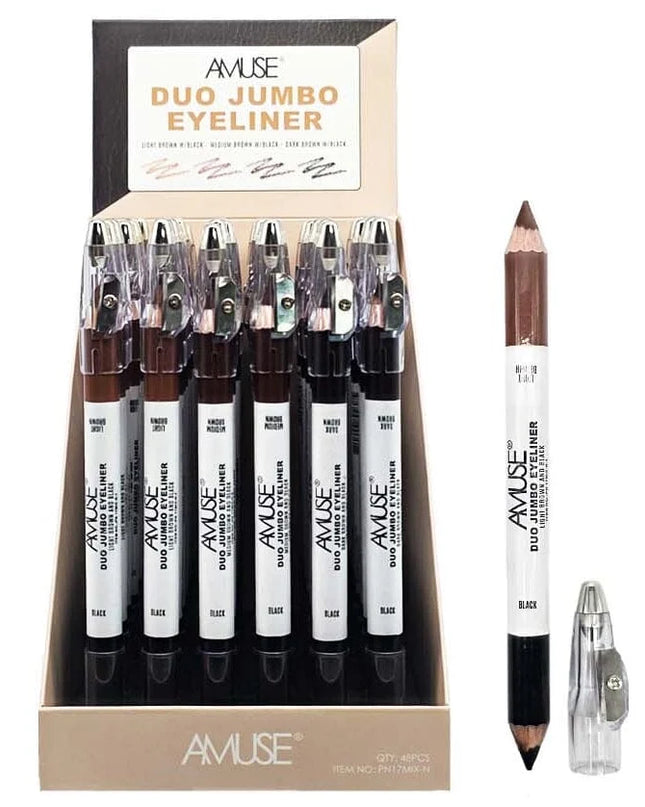 AMUSE - EYELINER DUO JUMBO + SACAPUNTAS