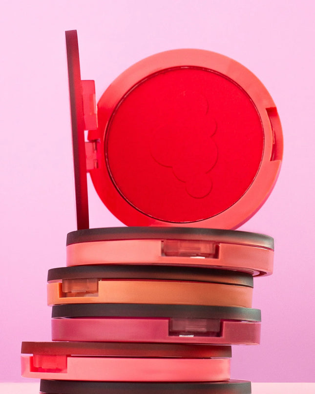 ITALIA DELUXE - CLOUD BLUSH EN POLVO (ALTA PIGMENTACIÓN) / TIPO NUBE ☁️