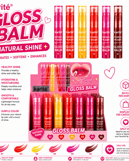 GIRLY’s - KARITÉ GLOSS BALM SHINE ✨🩷✨