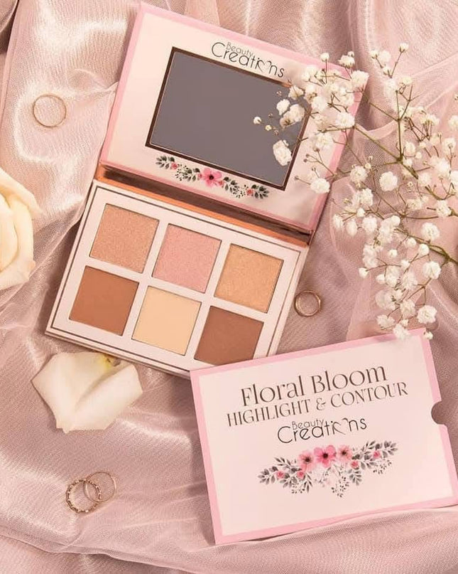 Floral Bloom Highlight & Contour Palette