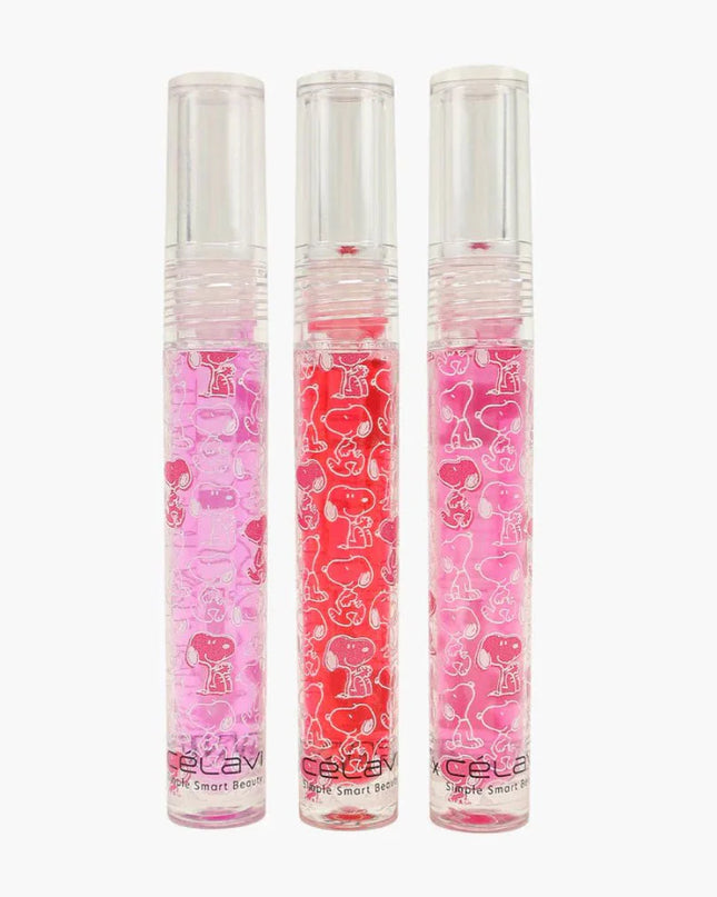 SNOOPY - Tinted Lip Oil 3pcs