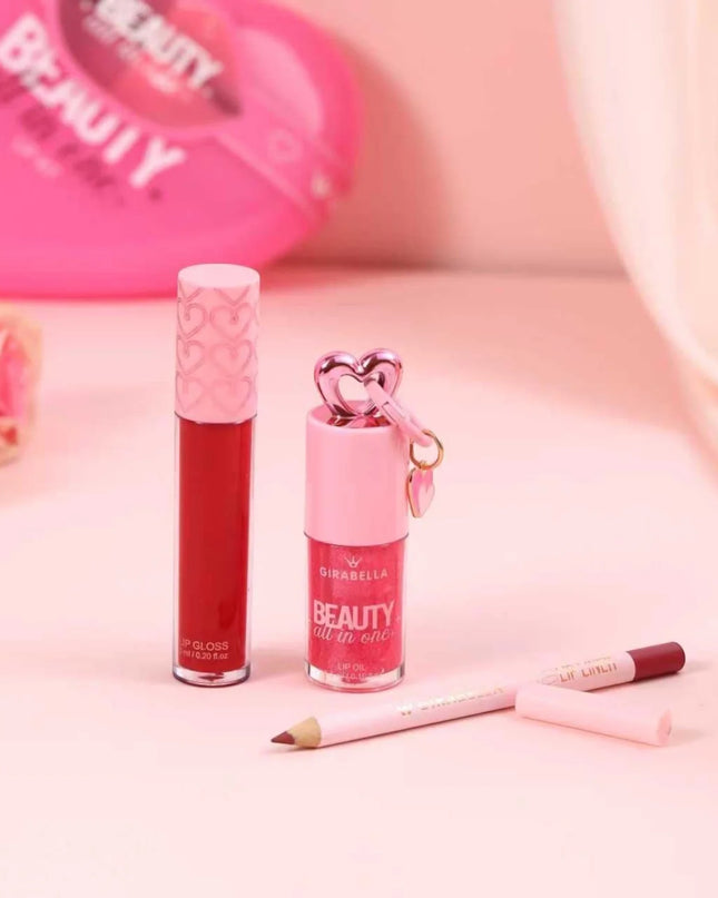 GIRABELLA - Lip Kit Color for You 4pc 👑💖
