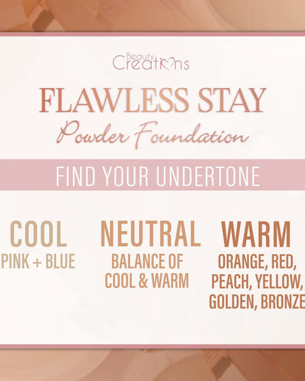 BEAUTY CREATIONS - FLAWLESS STAY POWDER FOUNDATION