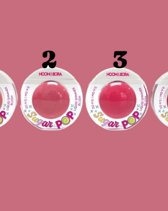 NOON BORA - Sugar Pop Blush That Pops 🍭