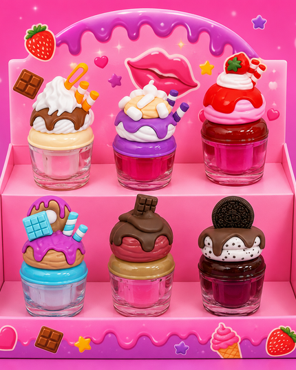 GIRLY’s - BIG Lip Gloss Ice Cream (Tamaño Grande) 🍦