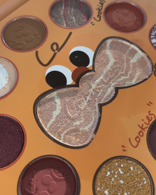 KEVIN & COCO - Paleta de Sombras con Iluminador 🍪