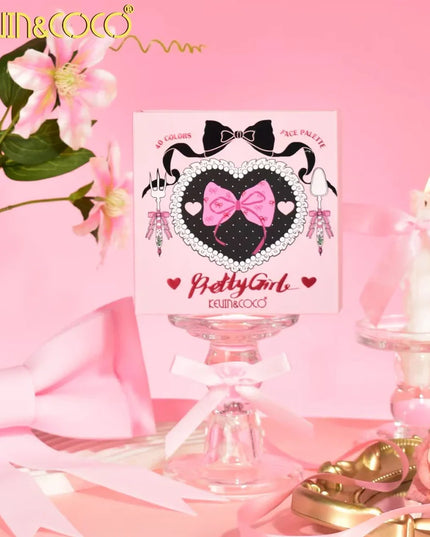 KEVIN & COCO - 🎀 Face Palette Coquette 40 Colors)